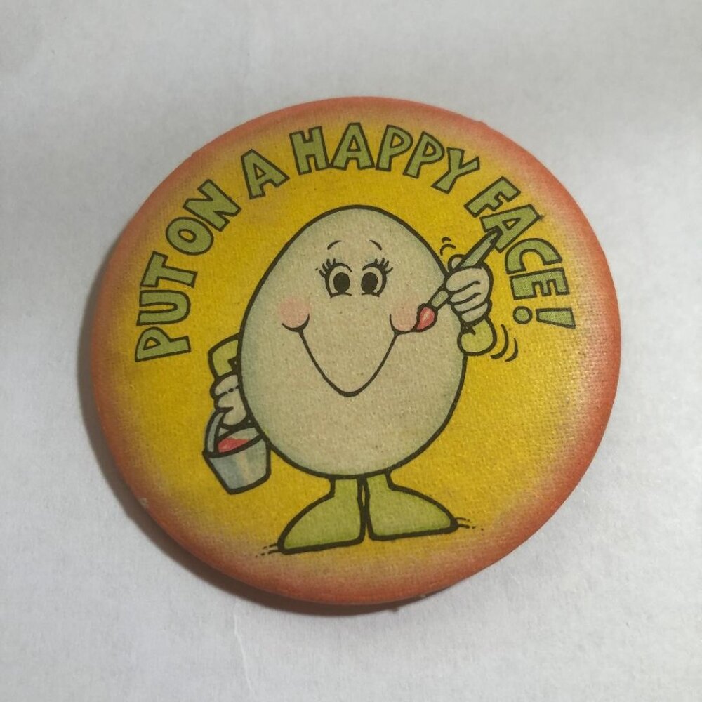 *Vintage Hallmark Lapel Button Pin Easter Spring … - image 1